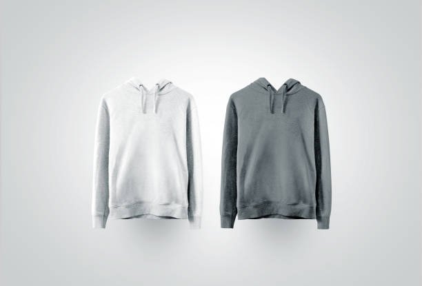 istock Blank white and gray sweatshirt mock up set 1194305763