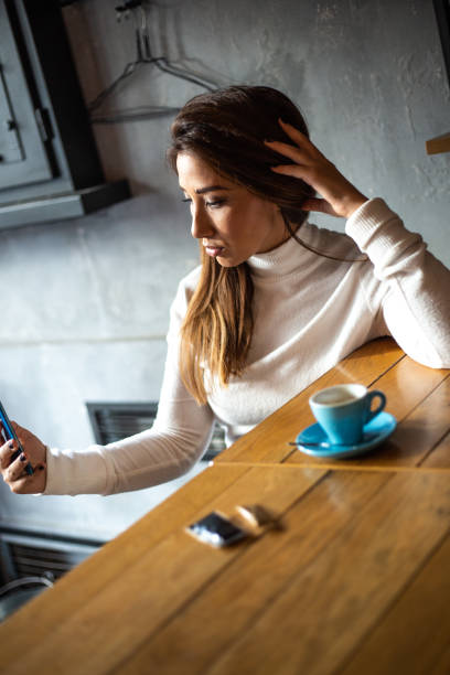 istock Be happy, drink coffee and take a selfie 1194306606