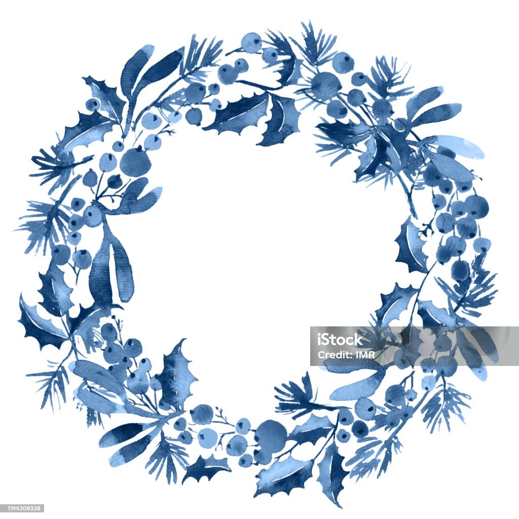 Merry Christmas Background Stock Photo - Download Image Now - Mistletoe,  Advent, Blue Spruce - iStock