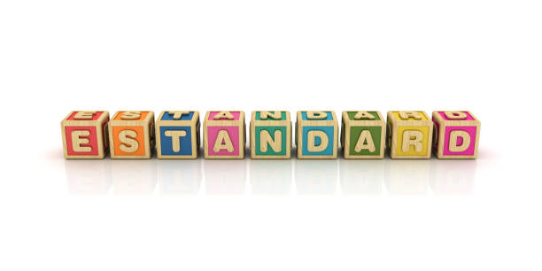 istock ESTANDARD Buzzword Cubes - Spanish Word - 3D Rendering 1194312572