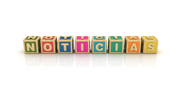 istock NOTICIAS Buzzword Cubes - Spanish Word - 3D Rendering 1194312942
