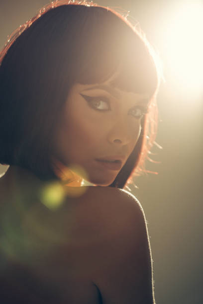 istock Beauty portrait with back light 1194314851