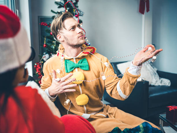 istock Millennial Christmas party 1194320813