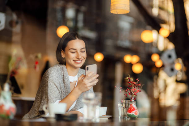 istock One young woman in a cafe 1194322138