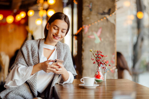 istock Texting, surfing the web and enjoying some free time 1194322195