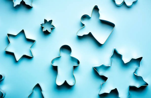 istock Festive shaped pastry molds for making decorated dessert 1194324242