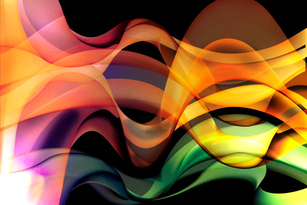 Colorful Seamless Pattern Fluid Background Abstract Rainbow Multi Colored Gradient Trendy Colors Fantasy Texture