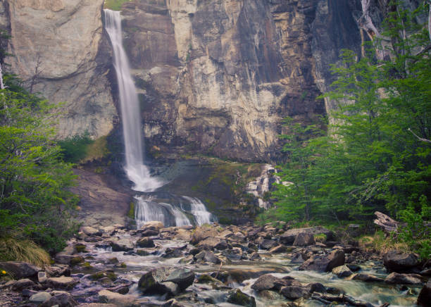 istock waterfalls in El Chalten Patagonia 1194327893