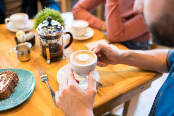 istock Male Having Coffee At Cafe 1194329288