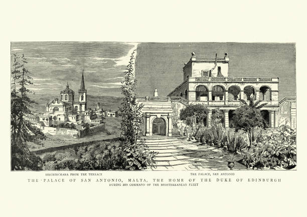 istock The Palace, San Antonio, Malta and Birchirchara, 19th Century 1194334174