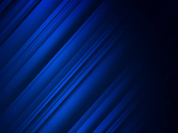 istock Dark Blue colorful diagonal lines background 1194337363