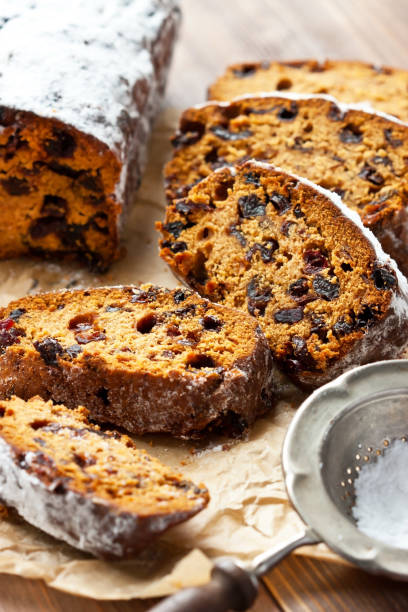 istock Christmas  selebration cake  with several ingredients 1194342867