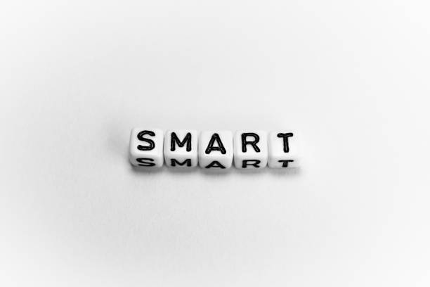 istock White cubes with word SMART on white background 1194344595