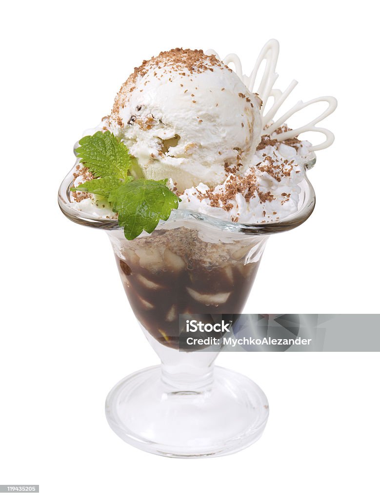 Cóctel con icecream. - Foto de stock de Bebida libre de derechos