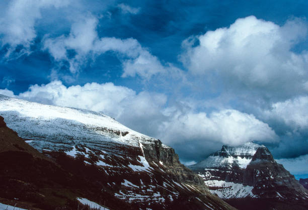 Glacier National Park - Snowy Peaks - 1989