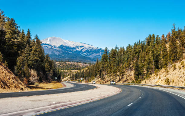 istock Driving in New Mexico mountains 1194358792