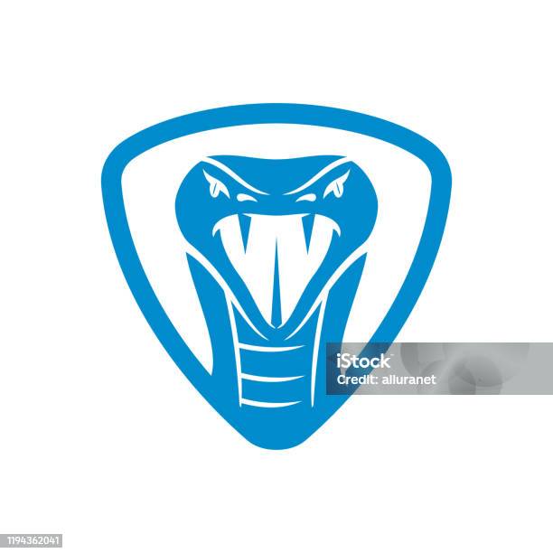Snake Shield Pattern Snake Head Shield Template Vector Illustration Isolated Stock ...