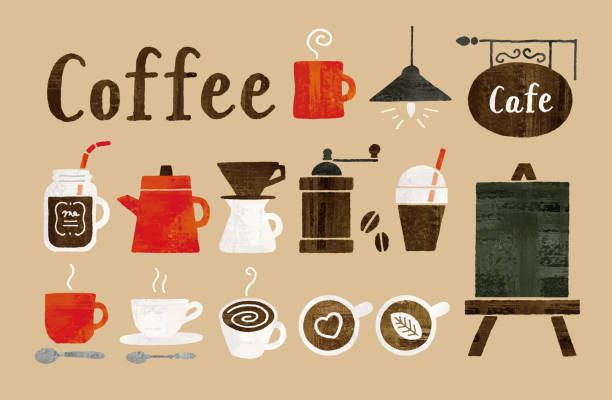 160+ Coffee Shop Interior Design Stock Illustrations, Royalty-Free ...
