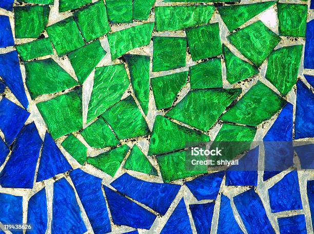 Vidro Colorido Mosaico - Fotografias de stock e mais imagens de Azul - Azul, Colorido, Cor verde