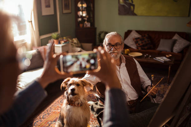 istock Senior Couple taking a Picture 1194391027