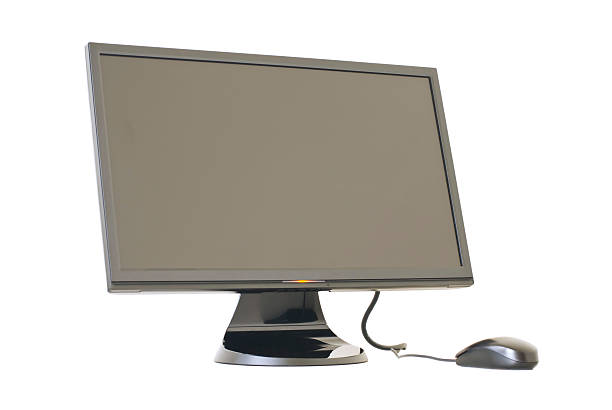istock Isolated Monitor and mouse 119439169
