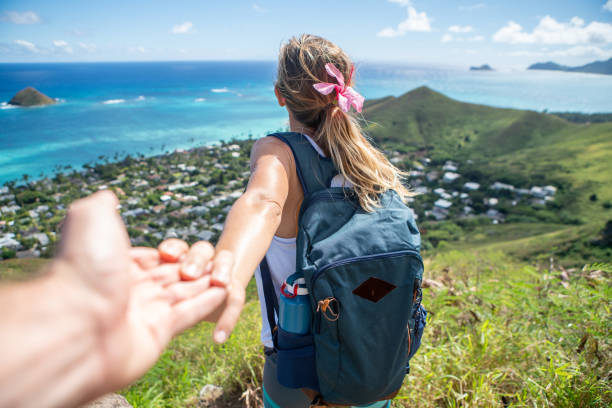 istock Follow me to concept - Hawaii 1194392069