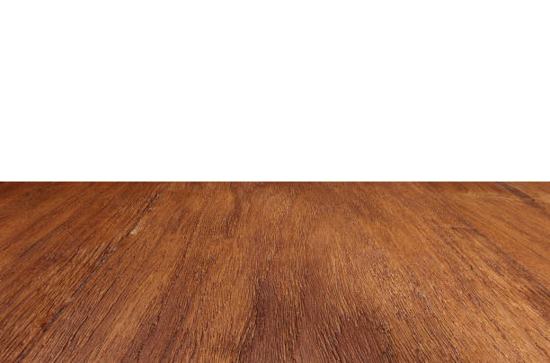 istock Wood floor perspective view with wooden texture 1194408623