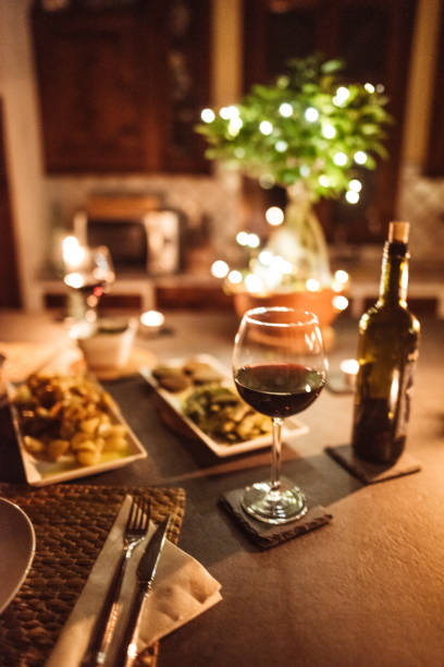 istock christmas dinner at home 1194409215