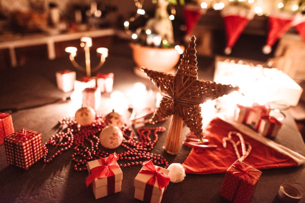istock merry christmas composition at home 1194409310