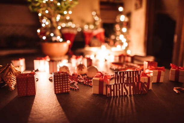 istock merry christmas composition at home 1194409325