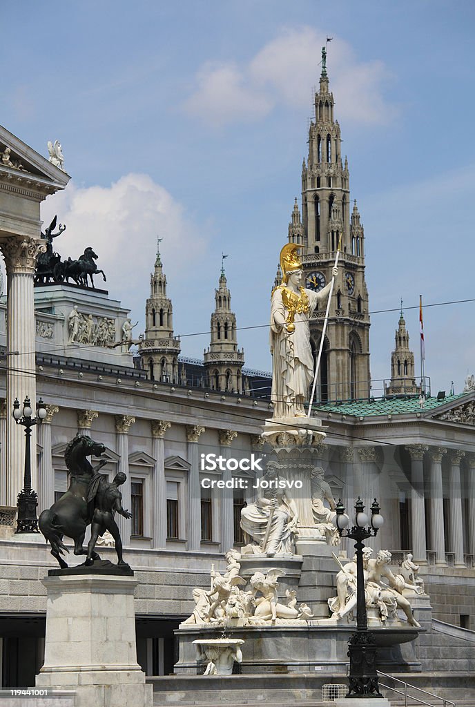 Centro de Viena - Foto de stock de Anticuado libre de derechos