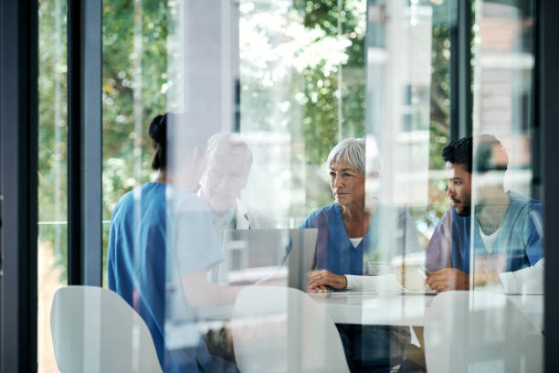 istock Coming together to formulate a plan for their patients 1194419255