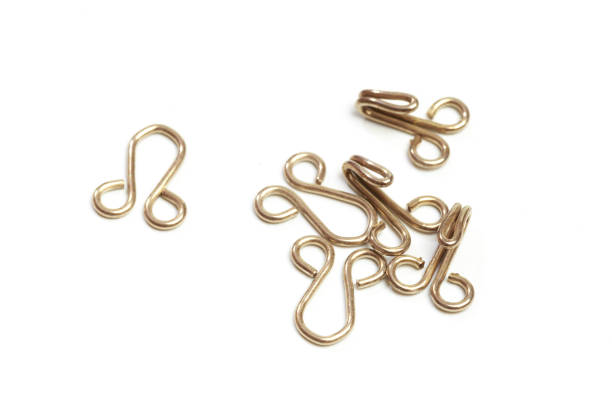 istock vintage hooks for clothes isolated on white background - Image 1194420877