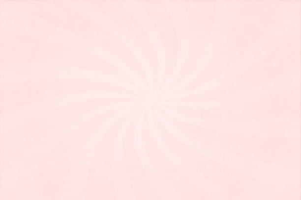 розовый цвет витой формы sunburst фоны шаблон - dessert sweet food abstract art stock illustrations