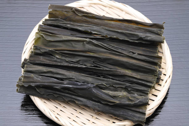 日本食コンブ昆布 - kombu ストックフォトと画像