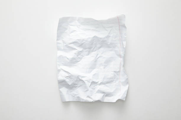 istock top view of empty crumpled paper on white background 1194430774