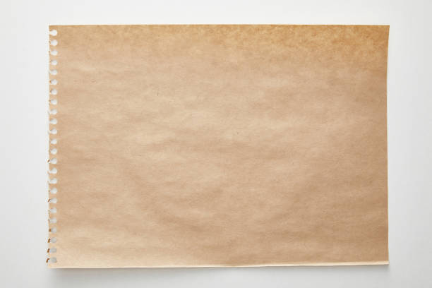 istock top view of empty craft paper on white background 1194430790
