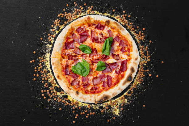 istock delicious pizza for lunch and dinner 1194437054
