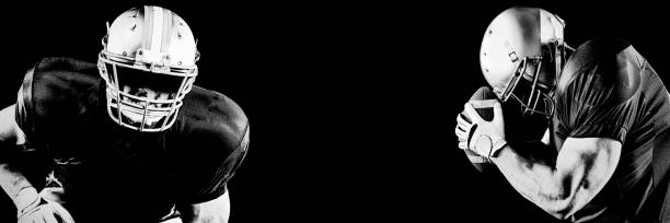 istock Composite image of american football player 1194444338
