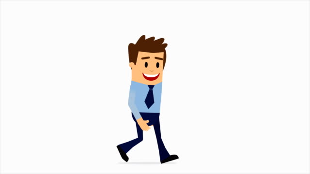 Walking Animation Stock Videos and Royalty-Free Footage - iStock