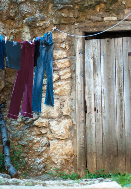 istock Goods on the dryer. 1194453976