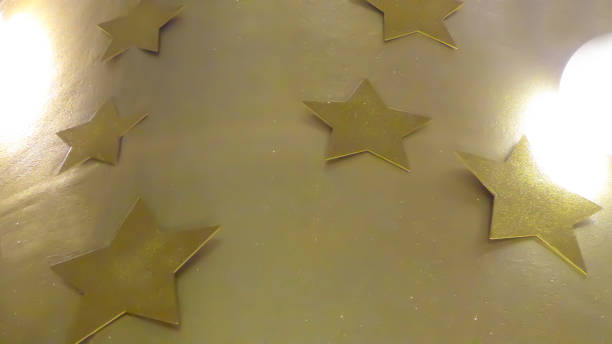 istock Christmas golden star 1194458611