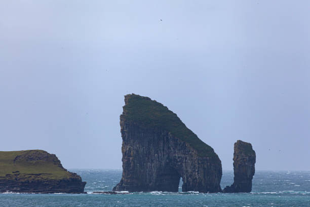 istock Drangarnir sea stacks, Faroe Islands 1194463431