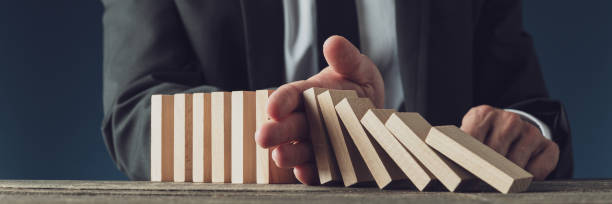 istock Conceptual image of business management and decision making 1194467384