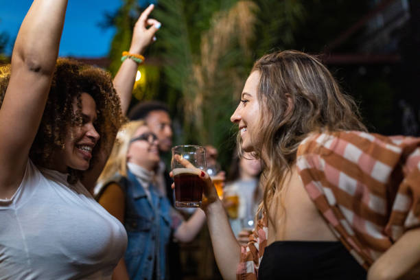 istock Girls having good time at party 1194471471