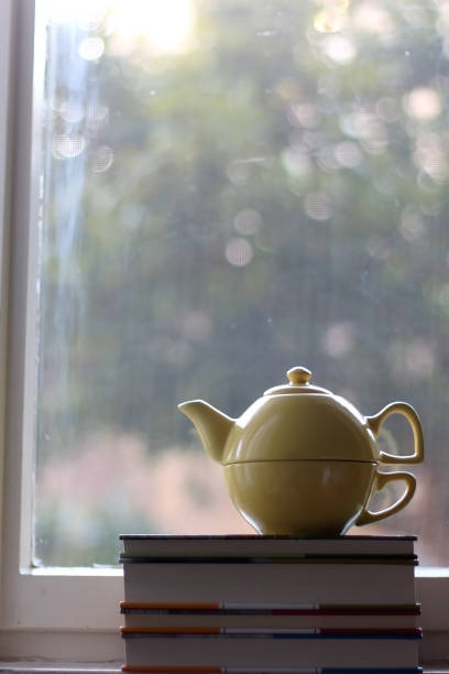 istock Teapot and Books 1194476680