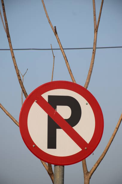 istock Traffic signs, no parking 1194480315