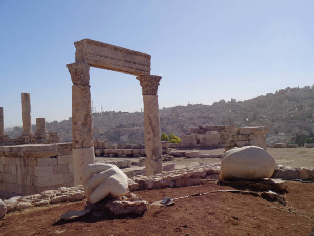 istock The temple ruins in jordan 1194480485