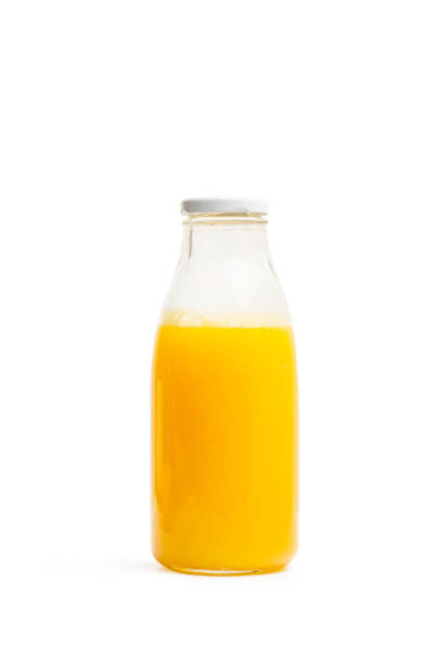 istock A bottle of orange juice with cap 1194484742