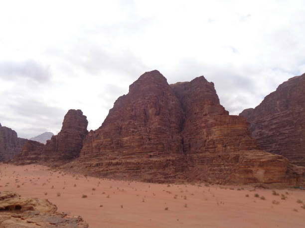 istock The red dessert in jordan at summer 1194485826